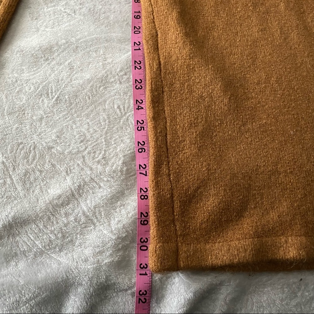 NWT Camel Colored Knit Wide Leg Pants - Picture 9 of 14